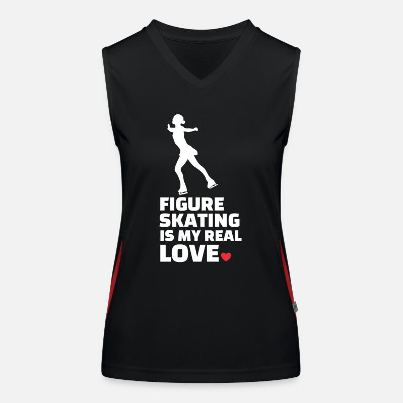 Figure skating Women's Functional Contrast Tank Top