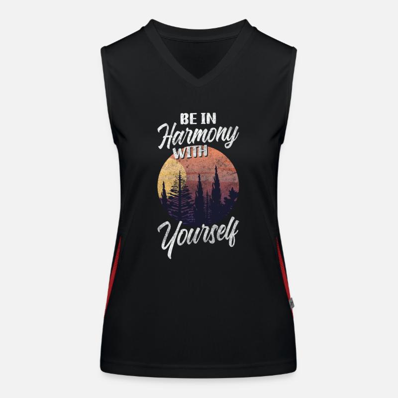 Trees Planet Women's Functional Contrast Tank Top