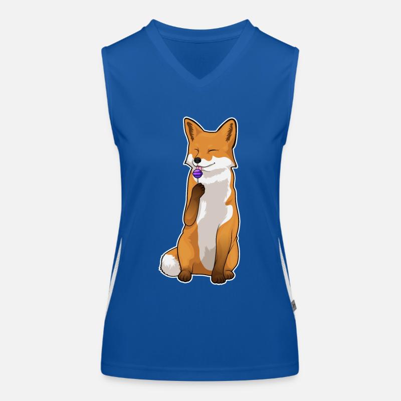 Fox lollipops Women's Functional Contrast Tank Top