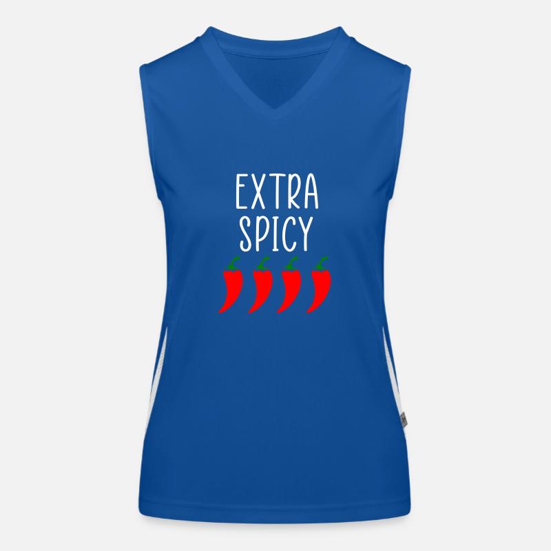 Extra scharf Funktionelles Kontrast-Tank Top für Frauen