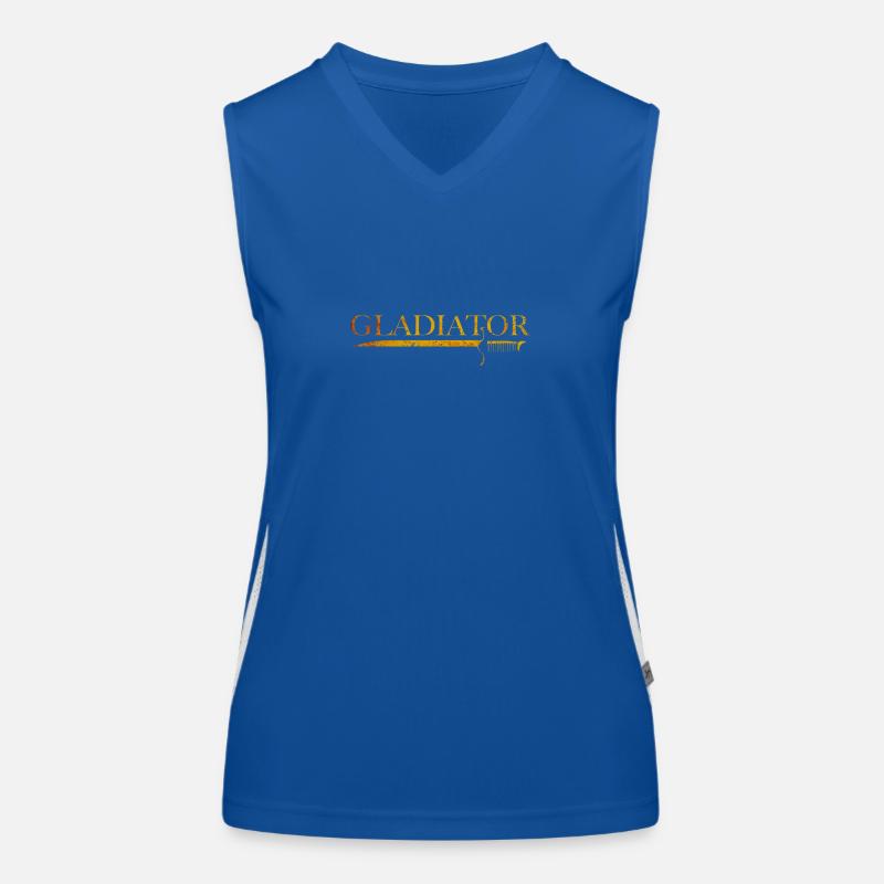 Gladiator Débardeur respirant contrasté Femme