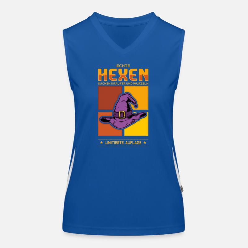 Hexen Funktionelles Kontrast-Tank Top für Frauen