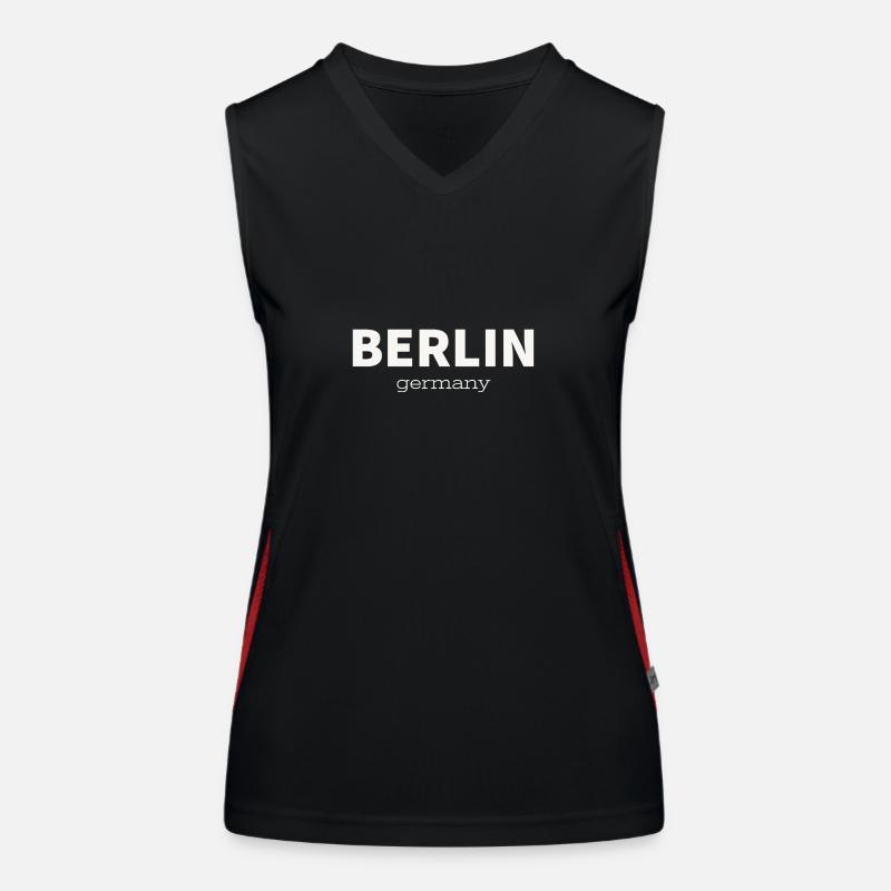 BERLIN Débardeur respirant contrasté Femme