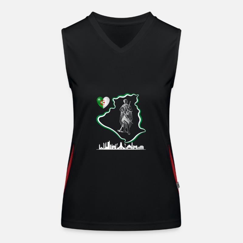 ALGERIEN Funktionelles Kontrast-Tank Top für Frauen
