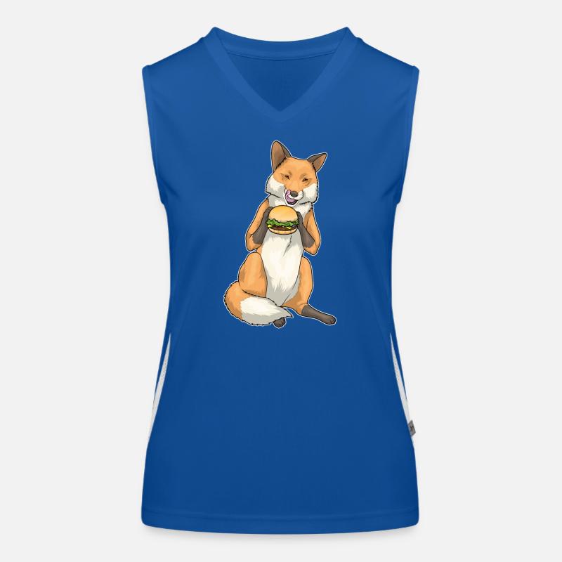Fox Cheeseburger Women's Functional Contrast Tank Top