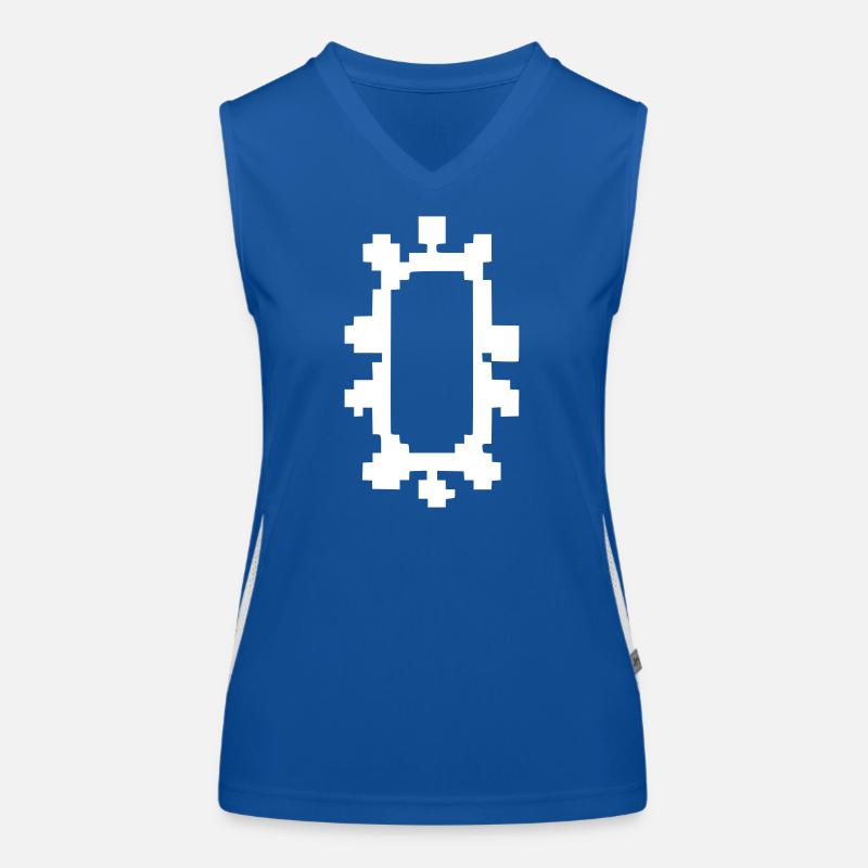 Capsule de pilules Pixel Art Médicament Débardeur respirant contrasté Femme