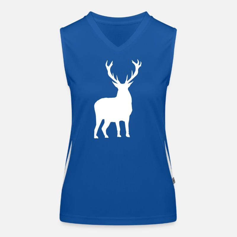 Cerf Débardeur respirant contrasté Femme