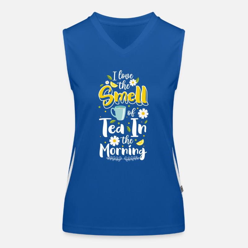 Tea Cup Recovery Drink Women's Functional Contrast Tank Top
