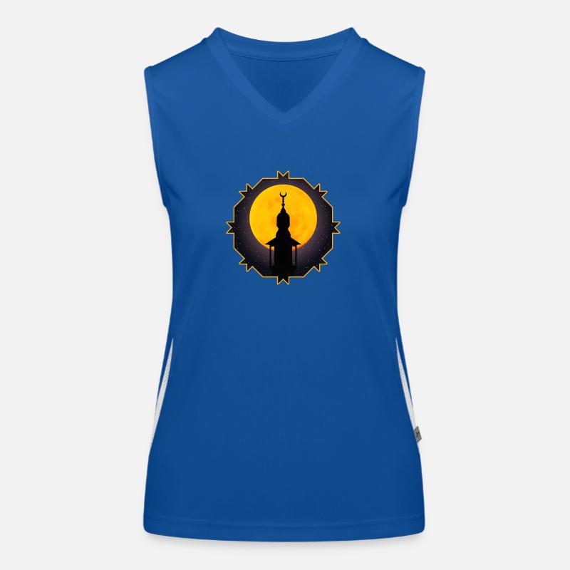 Religious Night Women's Functional Contrast Tank Top