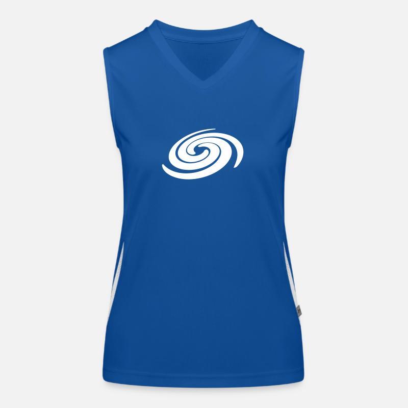 Spirale dans toutes les couleurs de Vector Débardeur respirant contrasté Femme