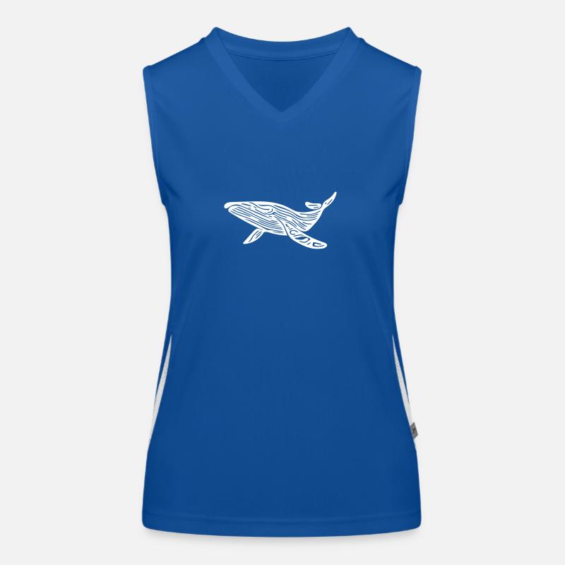 Vector Wal Silhouette Débardeur respirant contrasté Femme