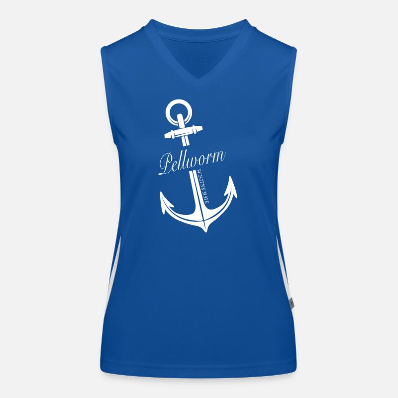 Pellworm Funktionelles Kontrast-Tank Top für Frauen