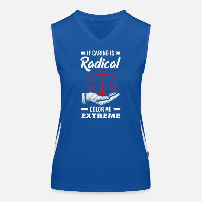 radicalized by fundamental Women's Functional Contrast Tank Top