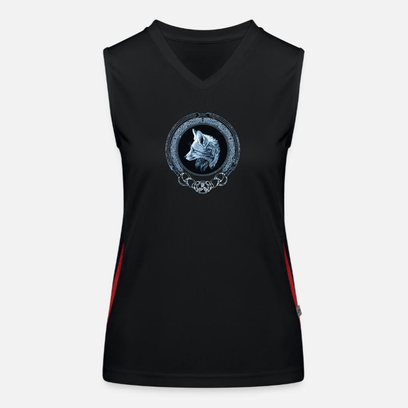 Fox Celtic Zodiac Women's Functional Contrast Tank Top