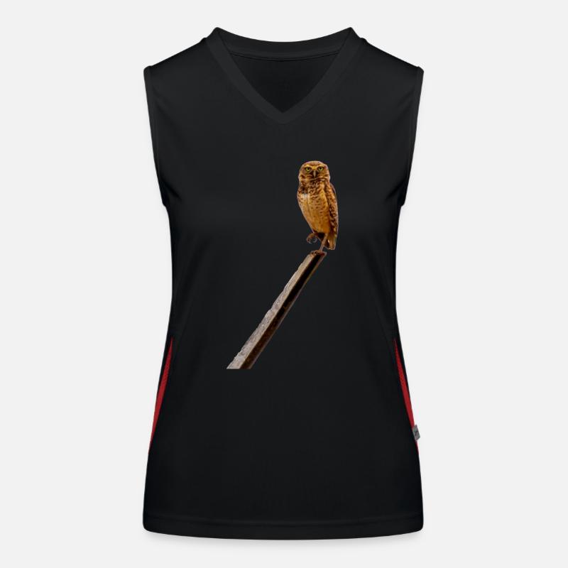 Es ist schön, eine Eule Funktionelles Kontrast-Tank Top für Frauen
