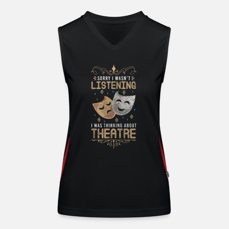 Actor Stage Design Art Broadway Women's Functional Contrast Tank Top