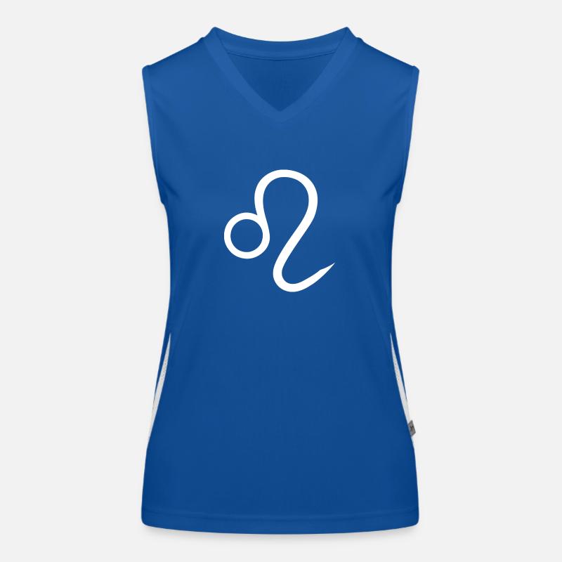 Leo zodiac sign Women's Functional Contrast Tank Top