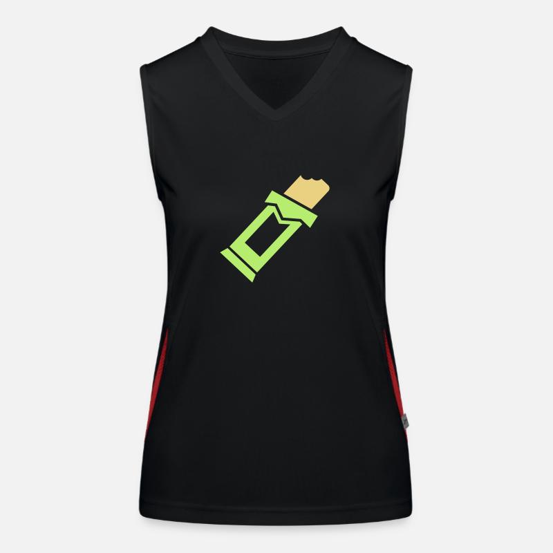 Chocolate bar Women's Functional Contrast Tank Top