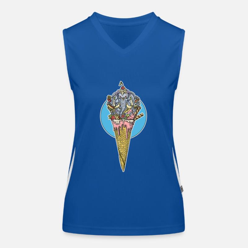 Shivaeis Funktionelles Kontrast-Tank Top für Frauen