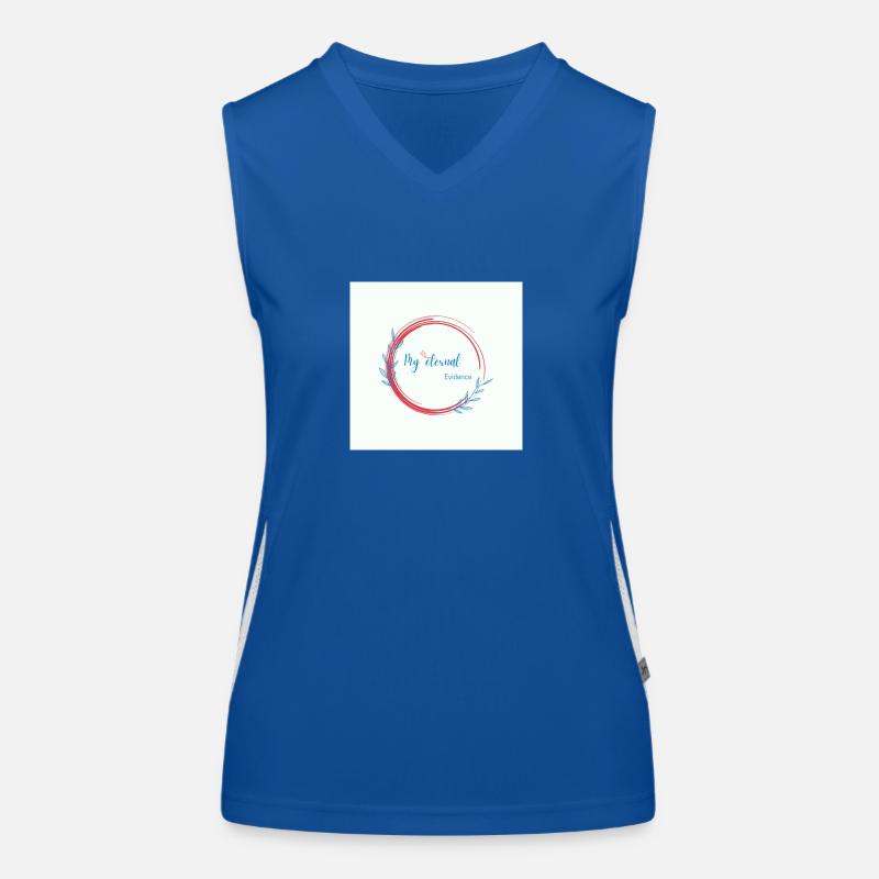 Rainbow butterfly created Women's Functional Contrast Tank Top