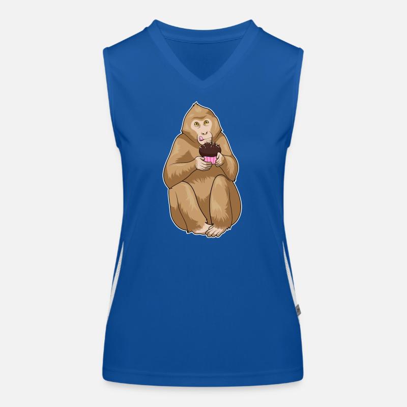 Muffin de singe Débardeur respirant contrasté Femme