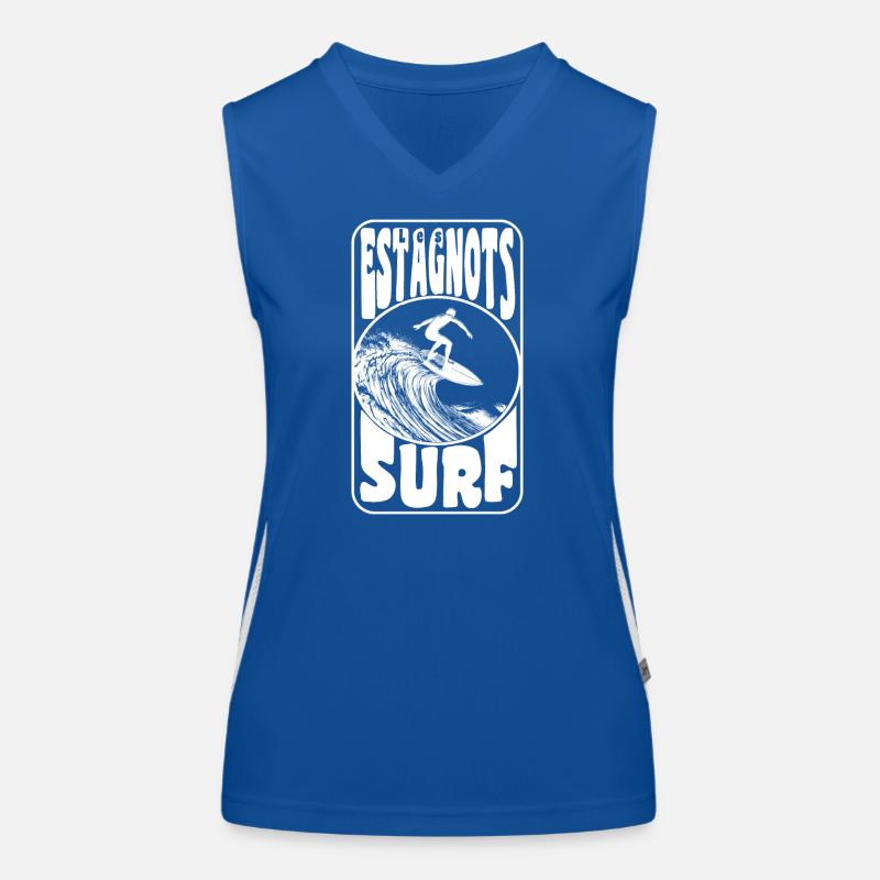 Die Estagnots Funktionelles Kontrast-Tank Top für Frauen