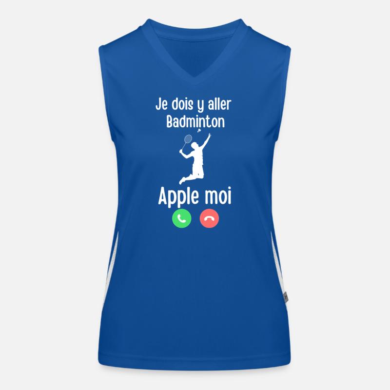 Badminton Call Me Tee Women's Functional Contrast Tank Top