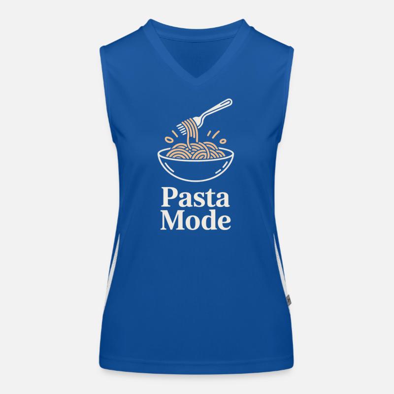 Pasta Mode Funktionelles Kontrast-Tank Top für Frauen