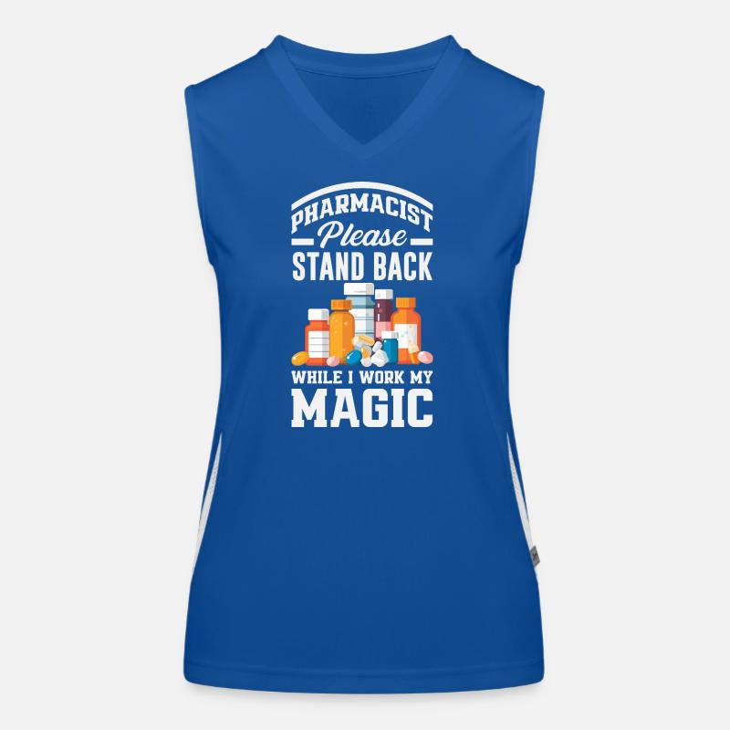 Apotheker Pharmazeutisch-technischer Funktionelles Kontrast-Tank Top für Frauen