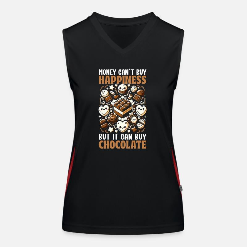 I love Women's Functional Contrast Tank Top