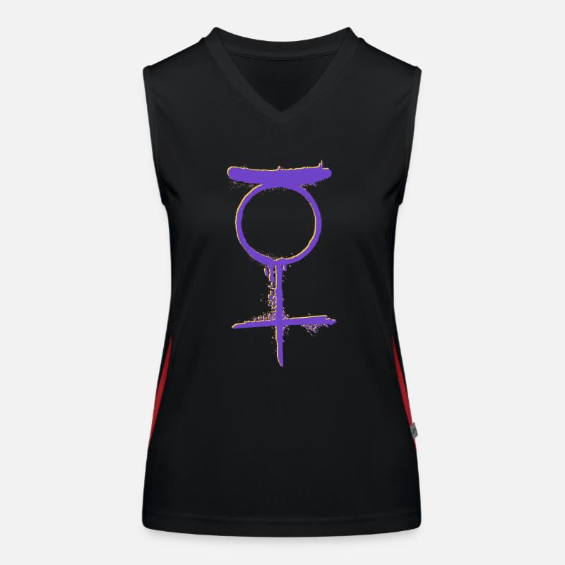 NON BINARY Status Women's Functional Contrast Tank Top