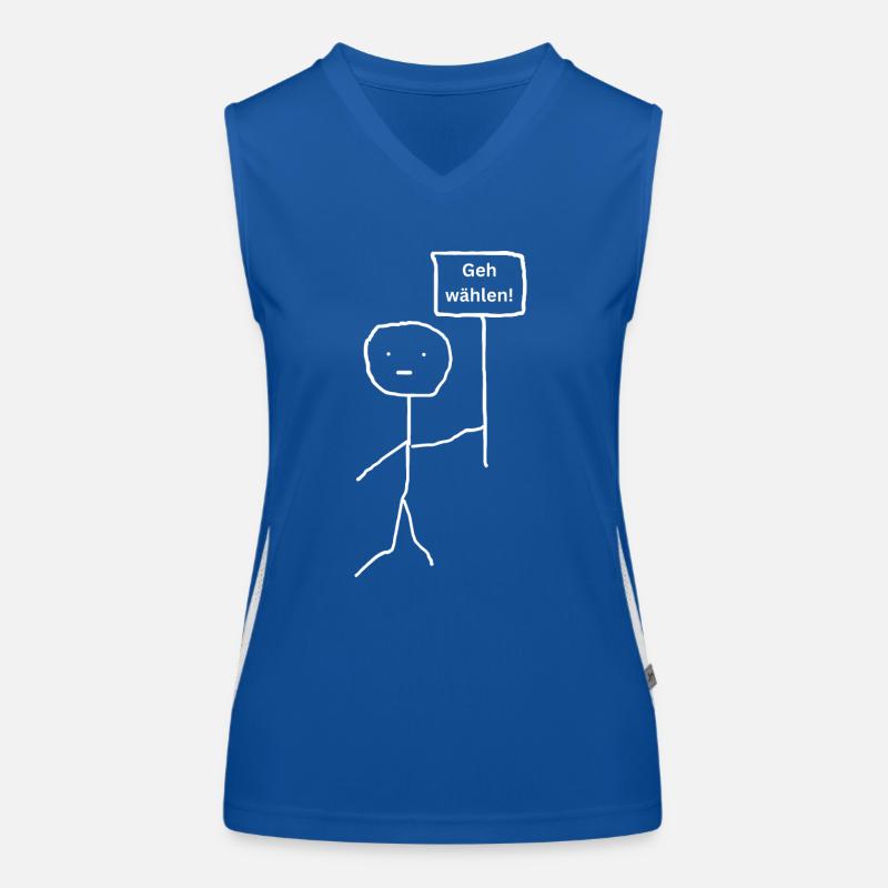 wählen Funktionelles Kontrast-Tank Top für Frauen