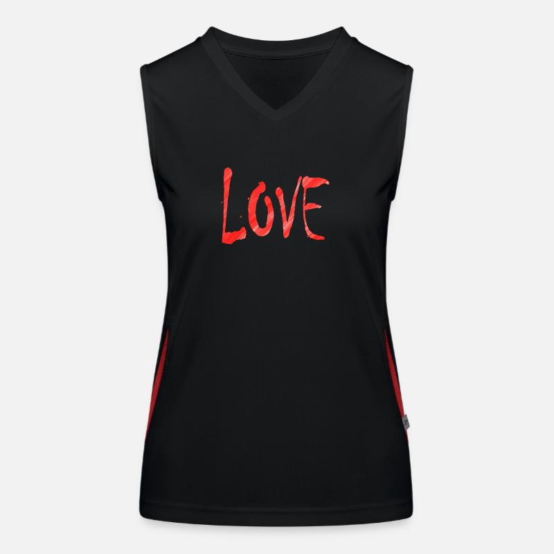 AMOUR Débardeur respirant contrasté Femme
