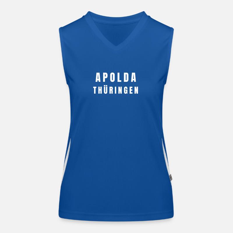 Apolda, Thuringe Débardeur respirant contrasté Femme