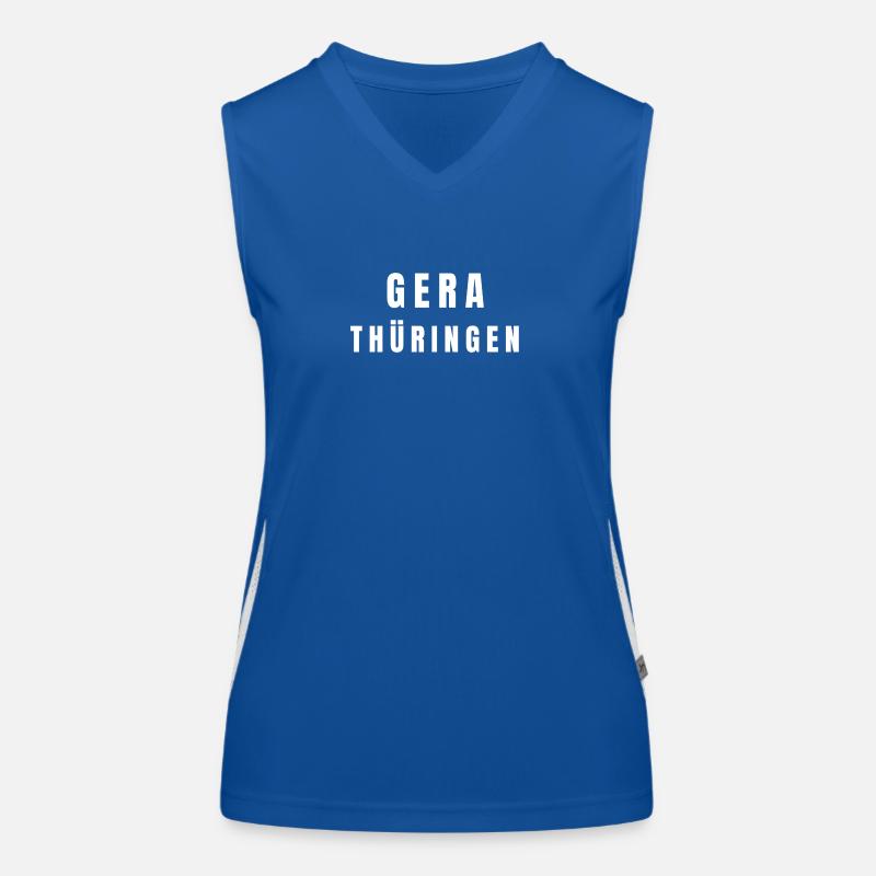Gera, Thuringia Women's Functional Contrast Tank Top