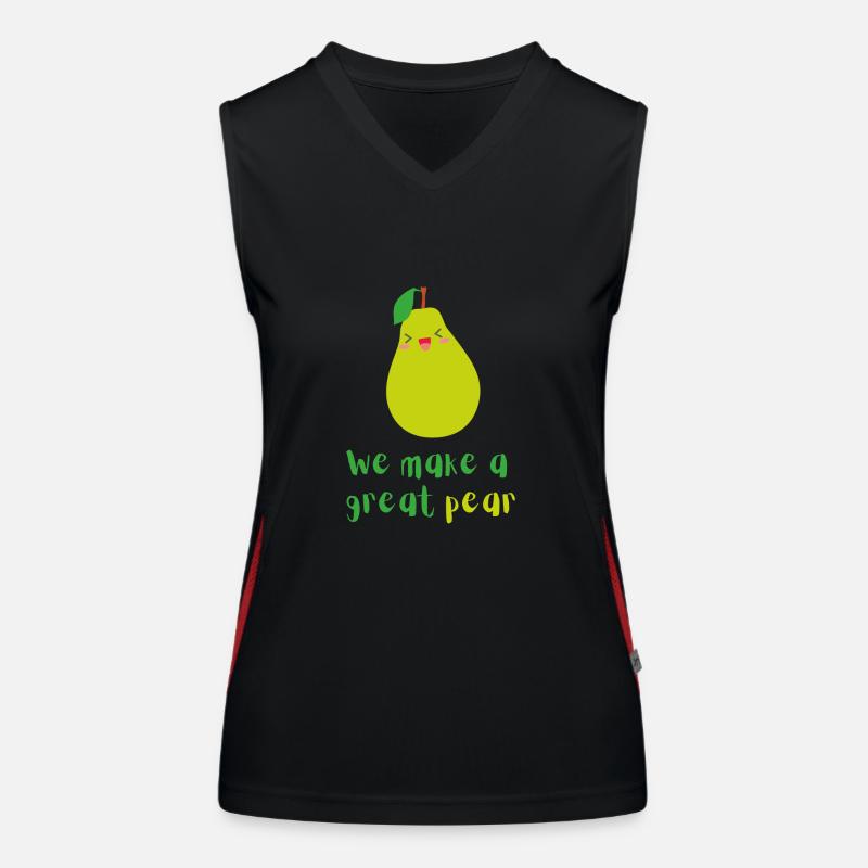 We make a great pair Women's Functional Contrast Tank Top