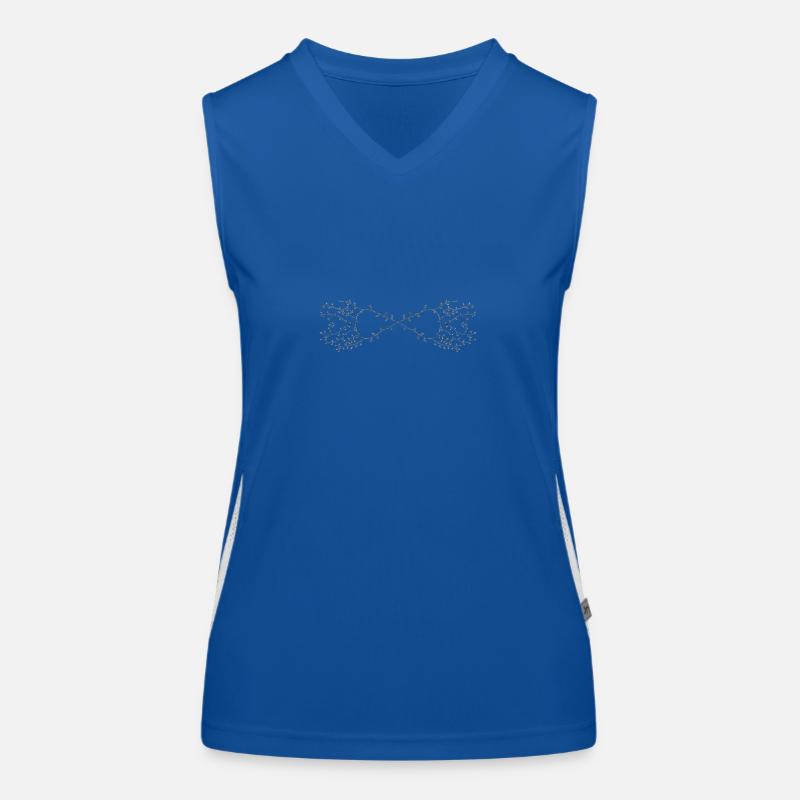 unendlich Funktionelles Kontrast-Tank Top für Frauen