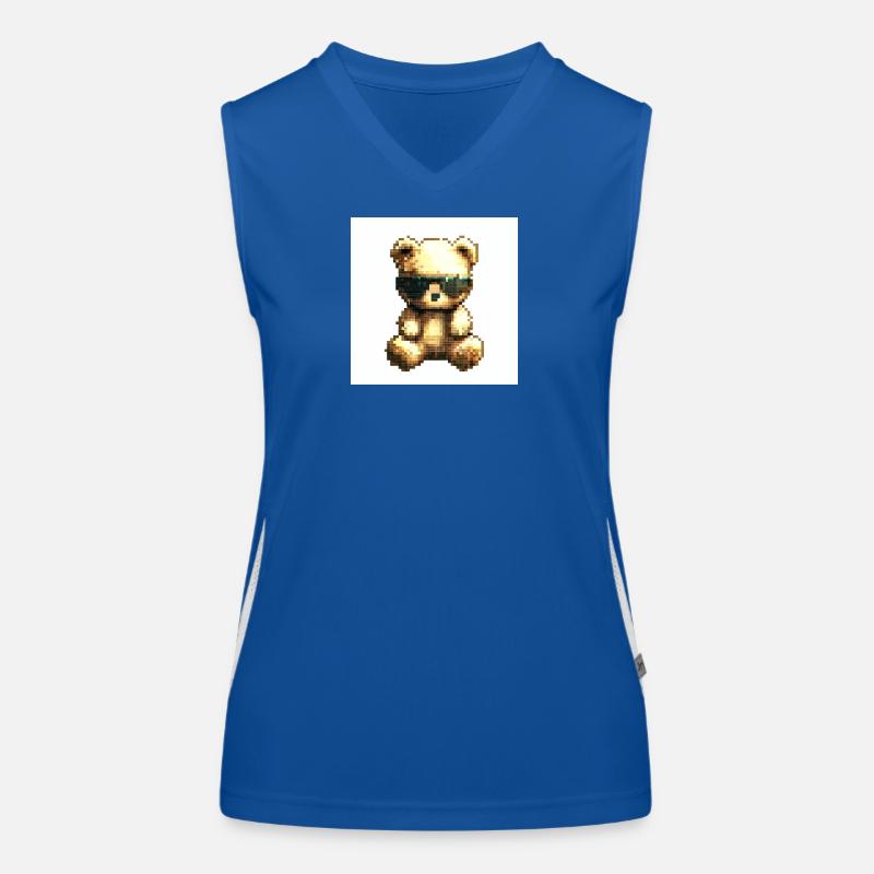 Teddycool II Funktionelles Kontrast-Tank Top für Frauen