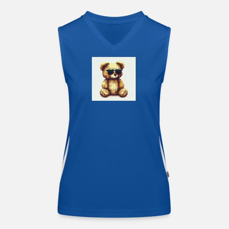 Teddy Cool Funktionelles Kontrast-Tank Top für Frauen