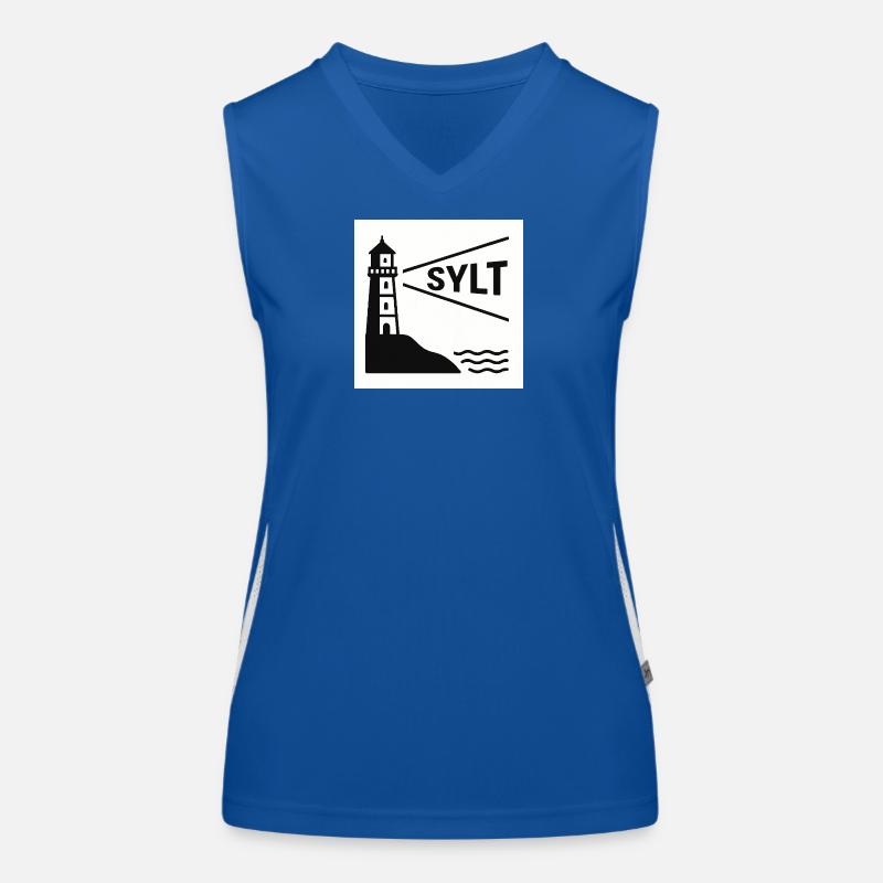 Sylt Funktionelles Kontrast-Tank Top für Frauen