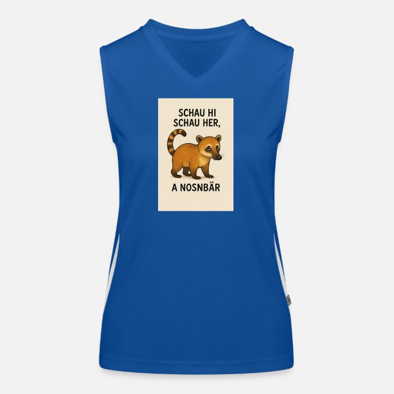 Nosnbär Débardeur respirant contrasté Femme