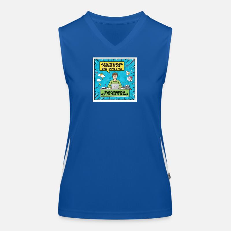 Procrastination and overwork BD Women's Functional Contrast Tank Top