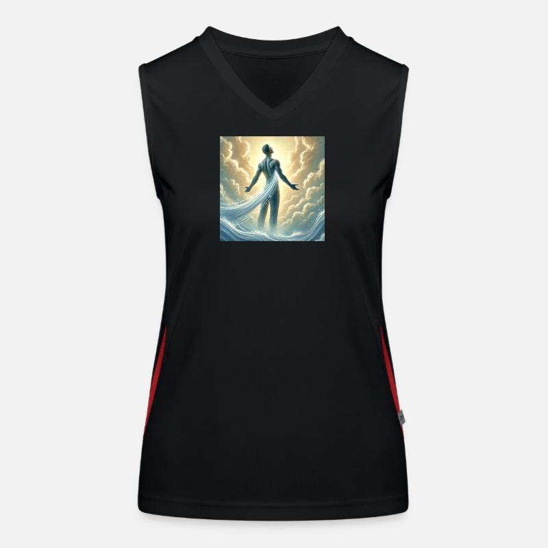 Danke Funktionelles Kontrast-Tank Top für Frauen