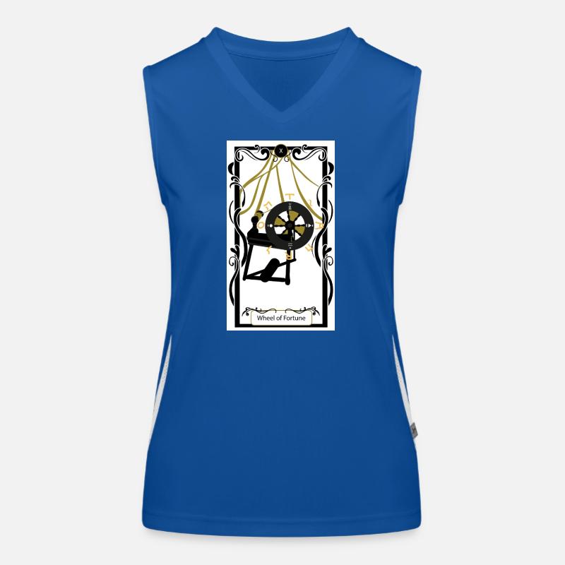 Roue de Fortune  Débardeur respirant contrasté Femme