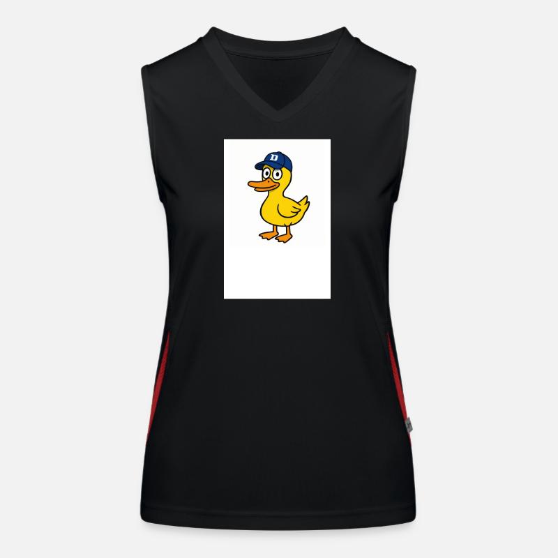 Duck in D Cap Women's Functional Contrast Tank Top