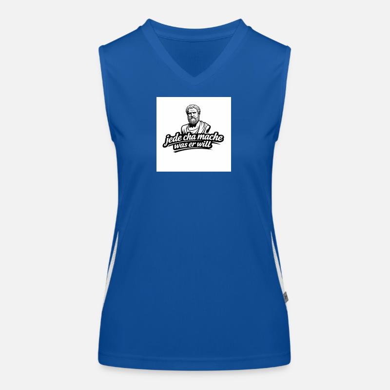 Every cha do what he wants Women's Functional Contrast Tank Top