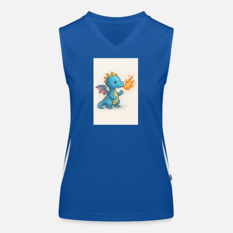 Blue Dragon Spark Breathfire Women's Functional Contrast Tank Top