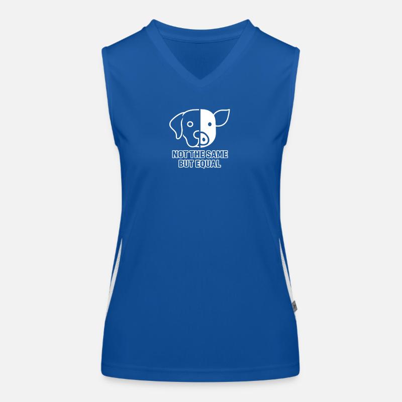 Dog Pig Women's Functional Contrast Tank Top