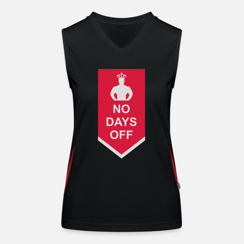 pas de jours de congé devis Débardeur respirant contrasté Femme