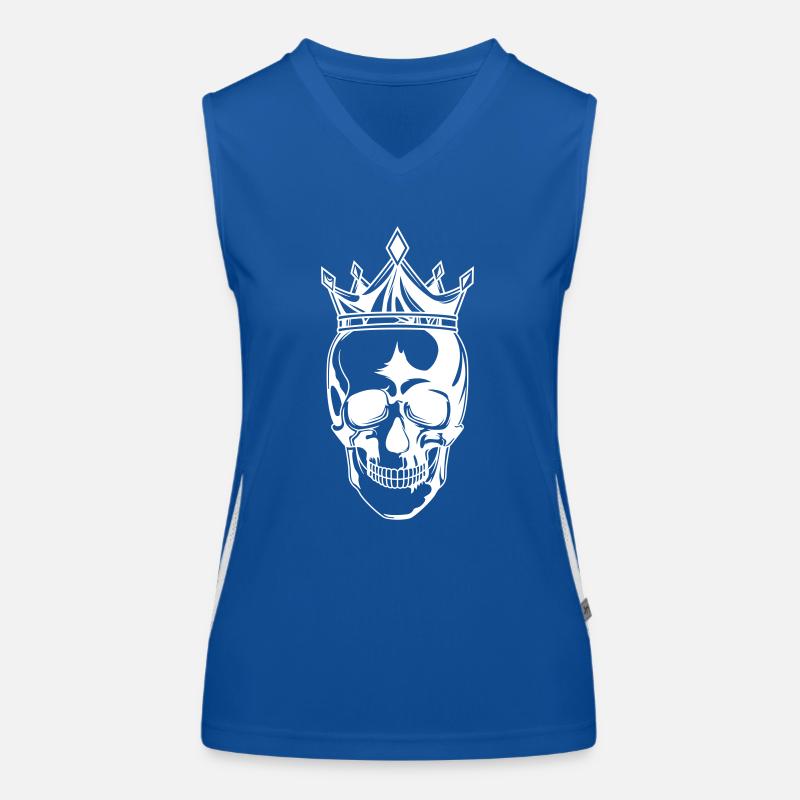 skull king Women's Functional Contrast Tank Top